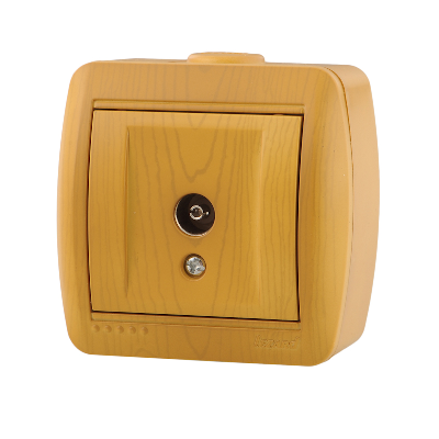 Розетка ТВ оконечная Lezard Nata 710-0700-130