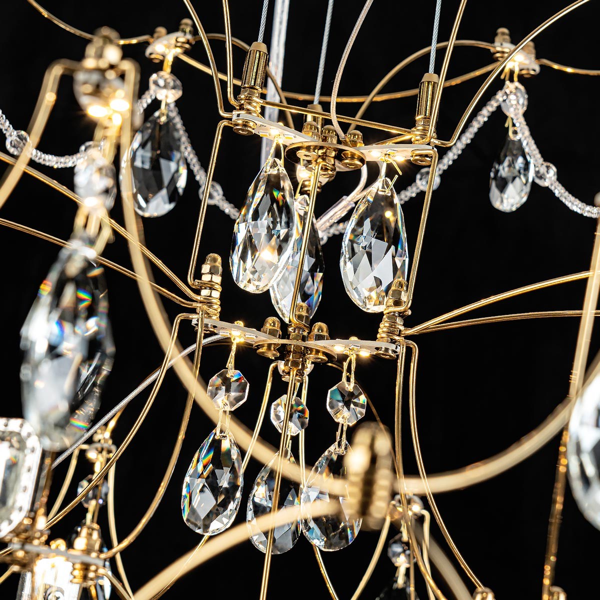 Подвесная люстра Modelux premium ML.7815.600P GD