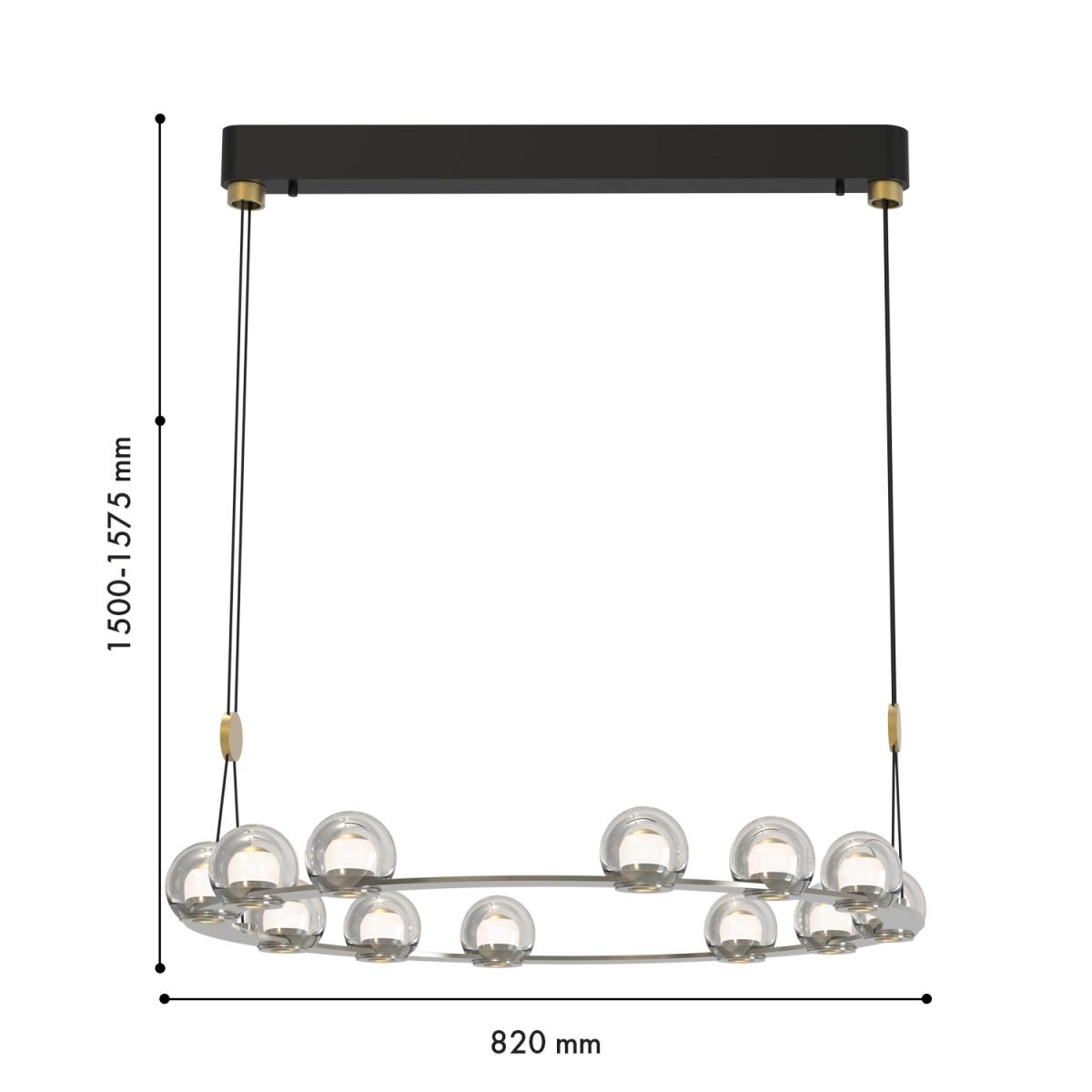 Подвесная люстра Favourite Rosio 4291-12P