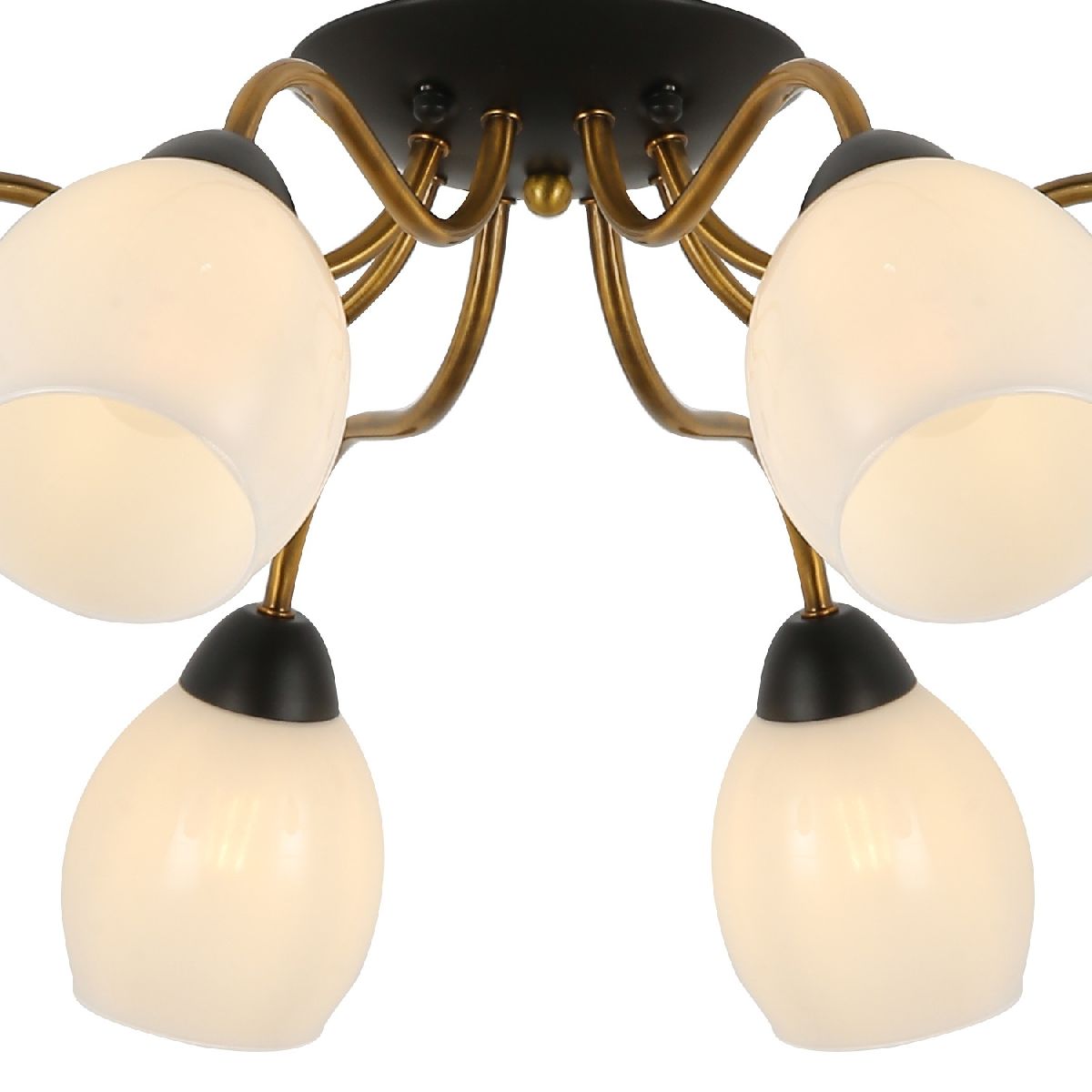 Потолочная люстра Illumico IL8193-8COU-79 BK GD