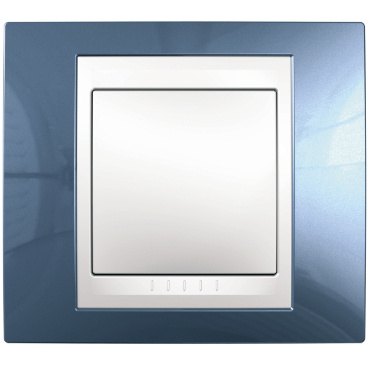 Рамка 1-постовая Schneider Electric Unica Хамелеон MGU6.002.854