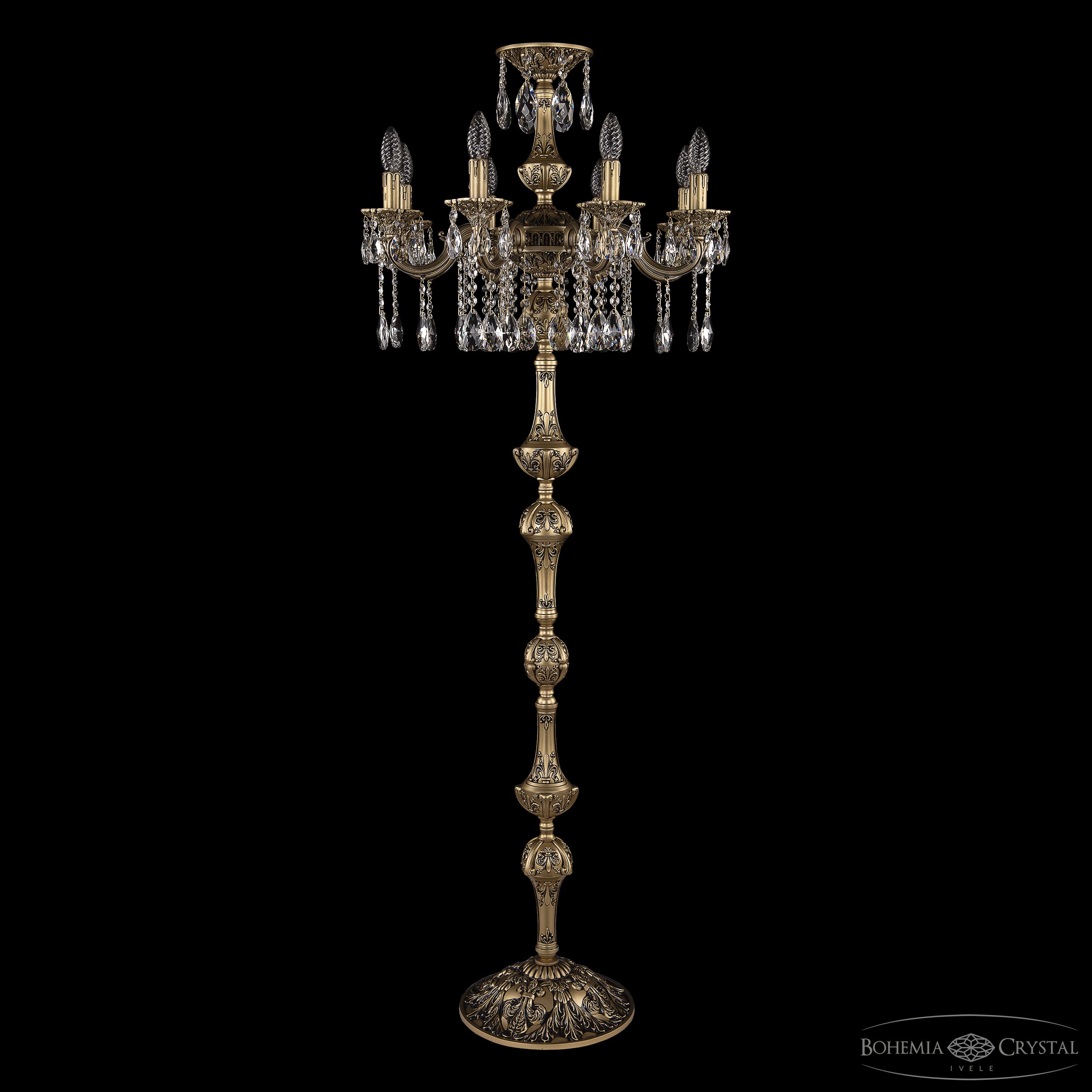Торшер Bohemia Ivele Crystal AL78101T/8/175 A AGB