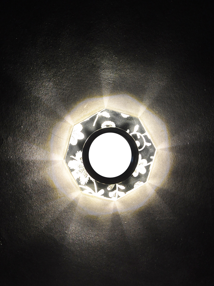 Встраиваемый светильник Elvan TCH-8220/3W-MR16-5.3-Bk