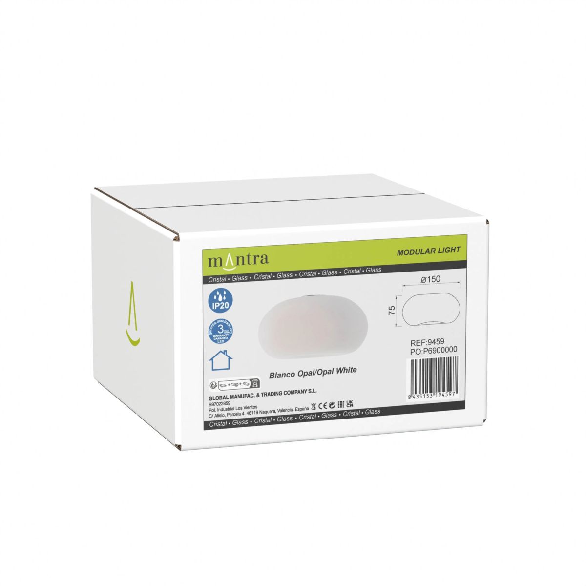 Плафон Mantra Andromeda 9459