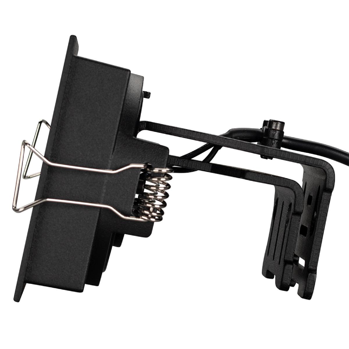 Встраиваемый светильник Arlight CL-SNODO-LUM-S80x80-9W Warm3000 (BK, 45 deg) 039323