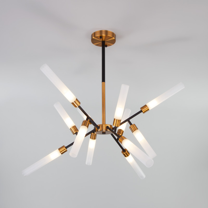 Люстра на штанге Eurosvet 70120/12 черный