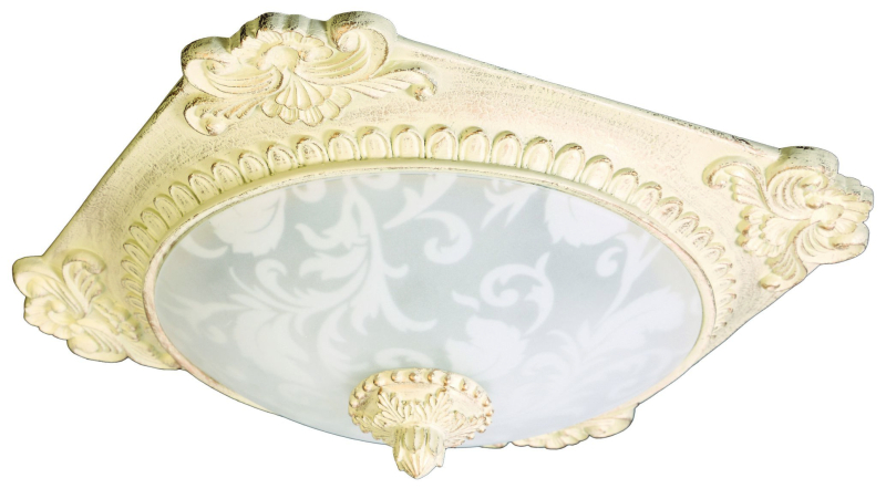 Настенно-потолочный светильник Natali Kovaltseva VENICE II 11364/3C WHITE GOLD