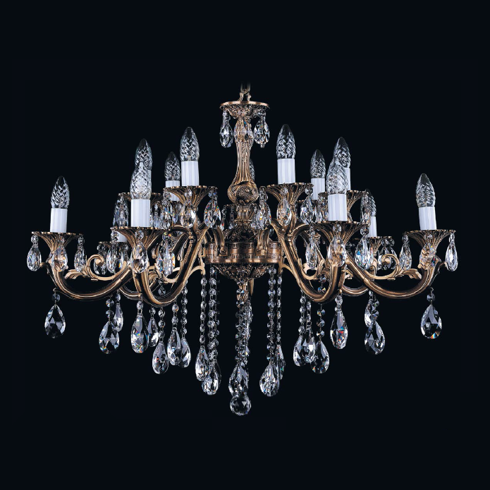 Подвесная люстра Bohemia Ivele 1703/14/320/B/FP