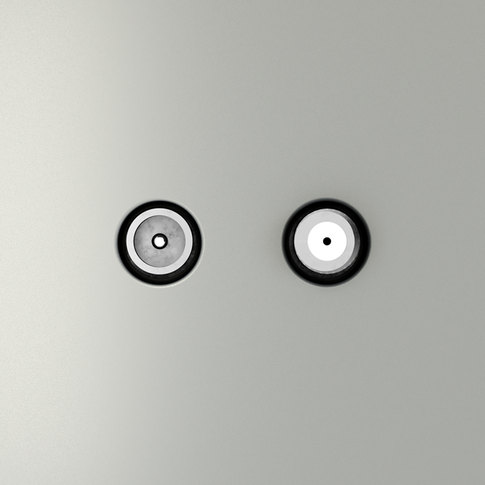 Розетка телевизионная Voltum S70 VLS060405 (сталь)