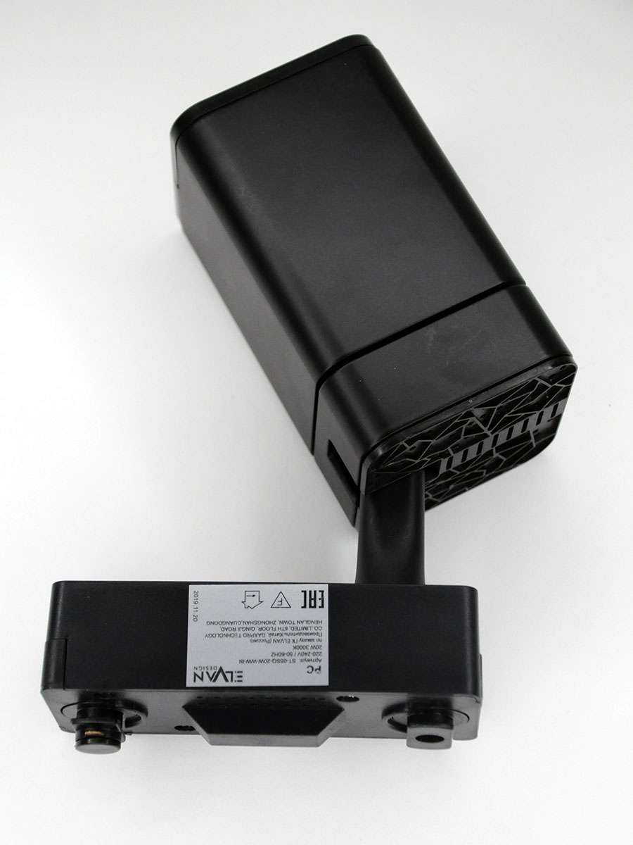 Трековый светильник Elvan ST-05SQ-20W-WW-Bl