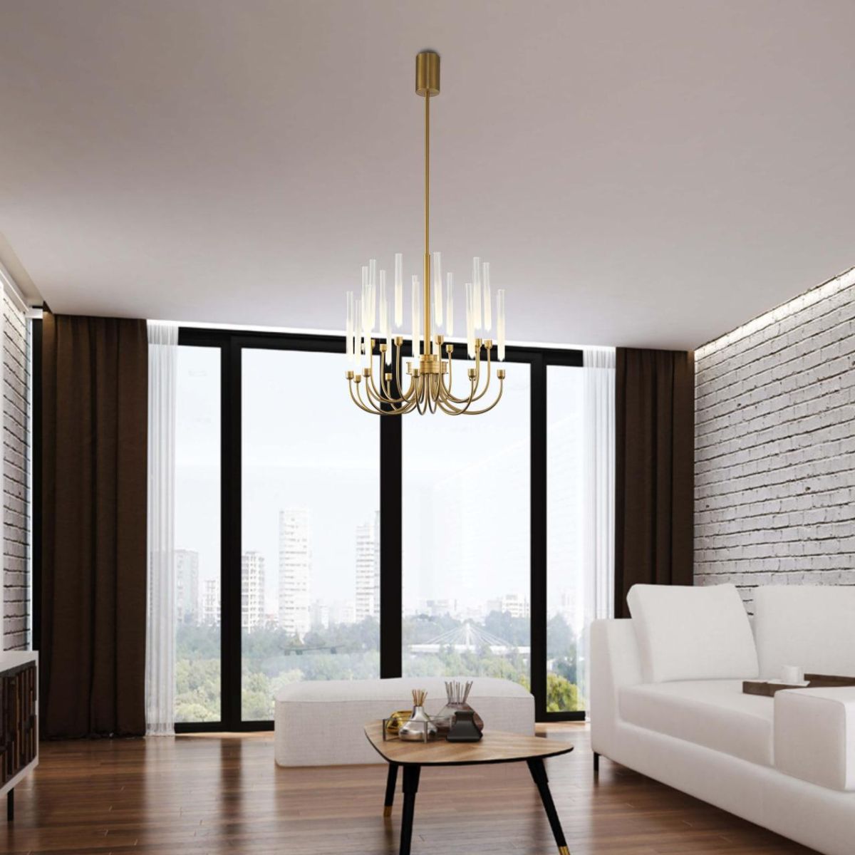 Люстра на штанге Alfa Light F4224-01