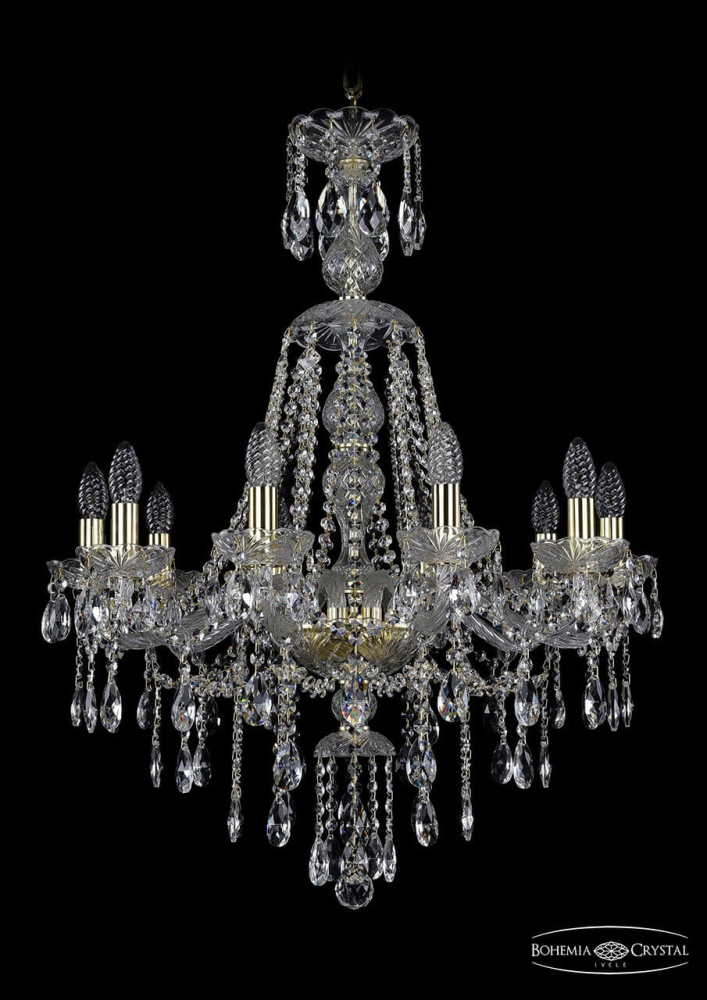 Подвесная люстра Bohemia Ivele 1415/10/220/XL-86/G