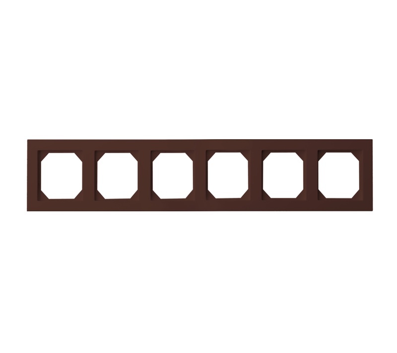 Рамка шестиместная Liregus Epsilon 28-1501