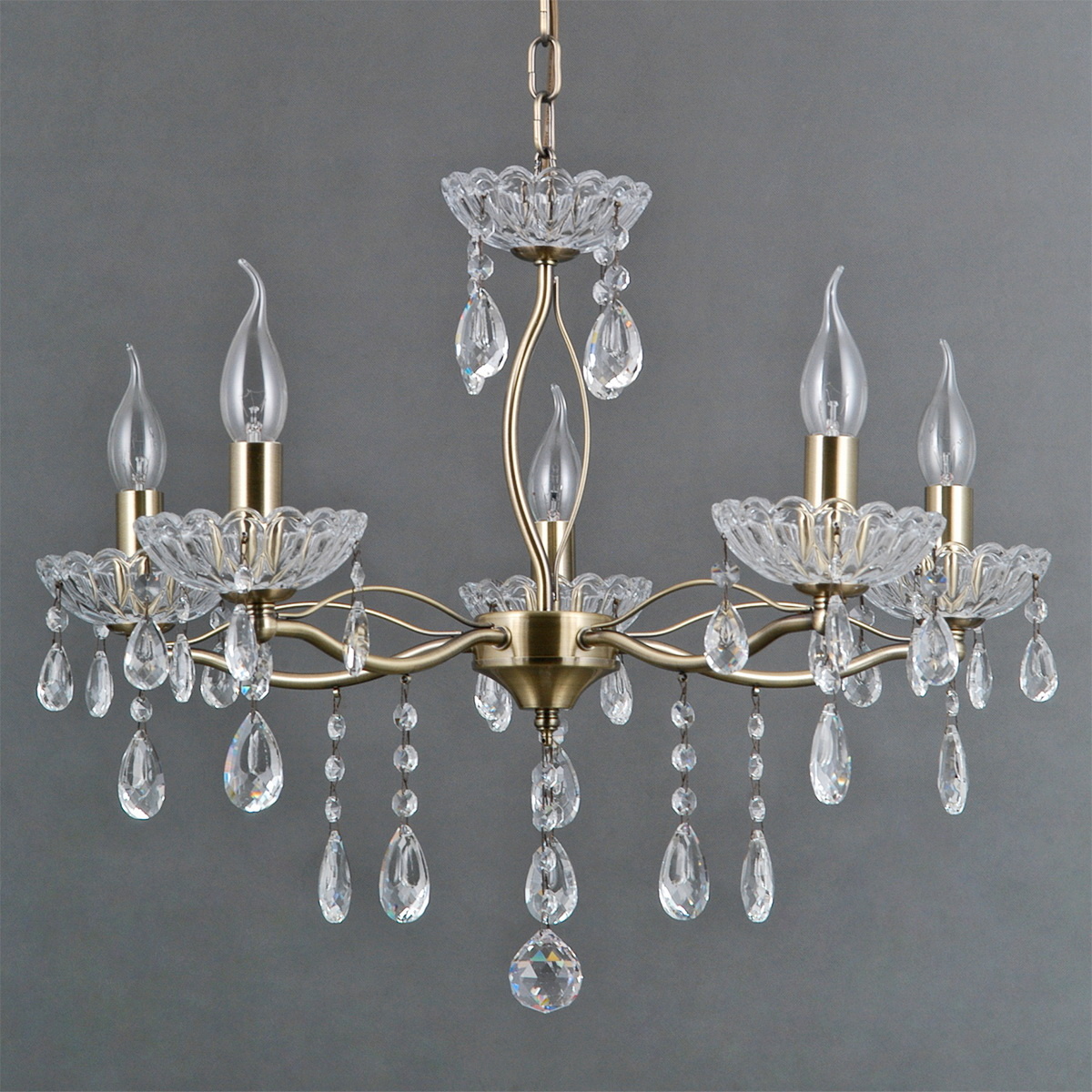 Подвесная люстра Illumico IL0265-5PSQ-39 AB