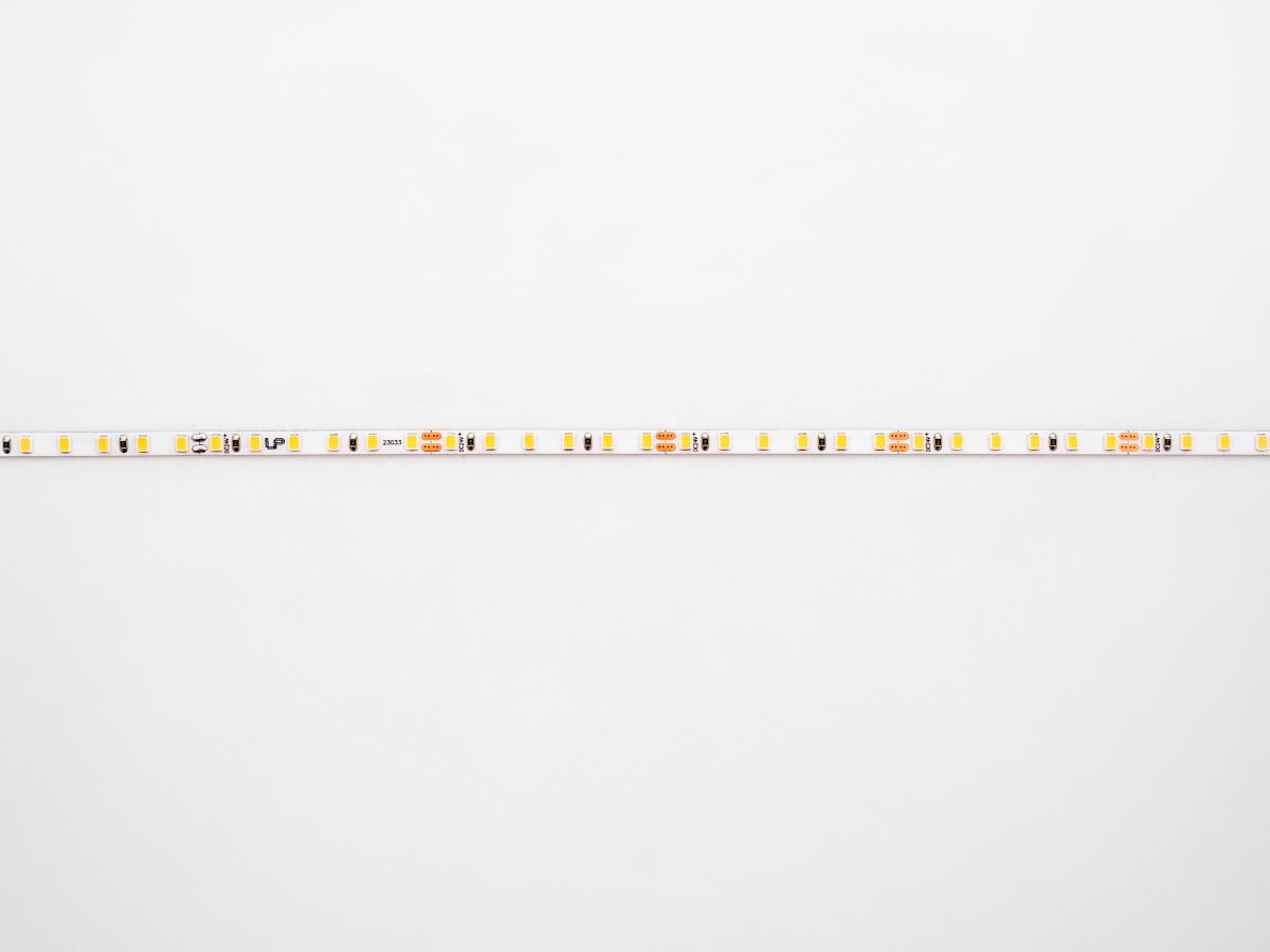 Светодиодная лента узкая LEDS POWER 2835 120/м (5Вт/м) 24В теплая 5мм 006048