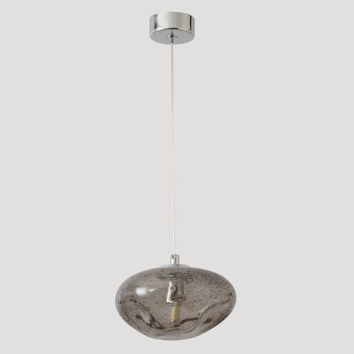 Подвесной светильник Crystal Lux FORMLESS SP1 SMOKE