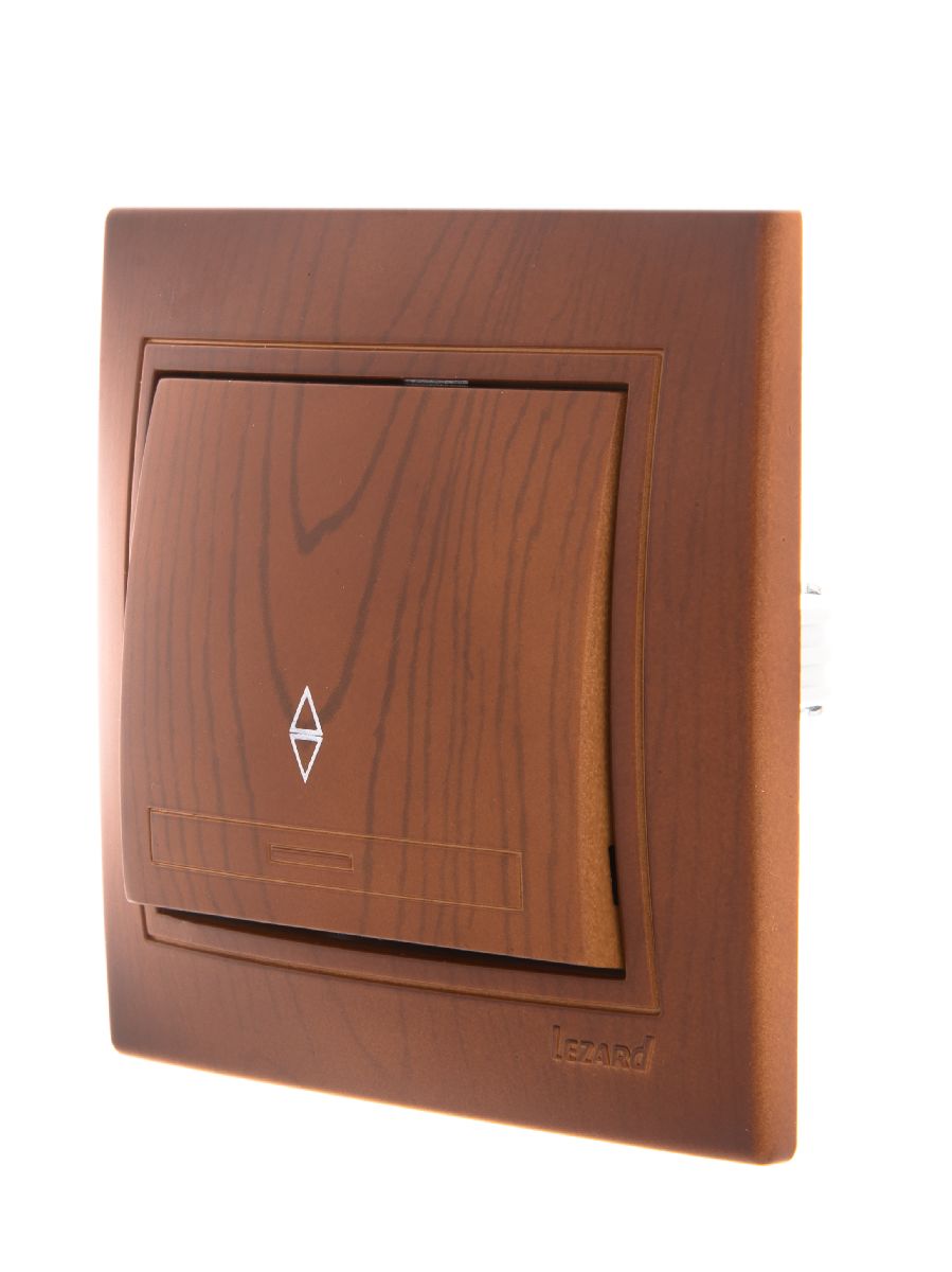 Выключатель проходной Lezard Mira 701-0801-105