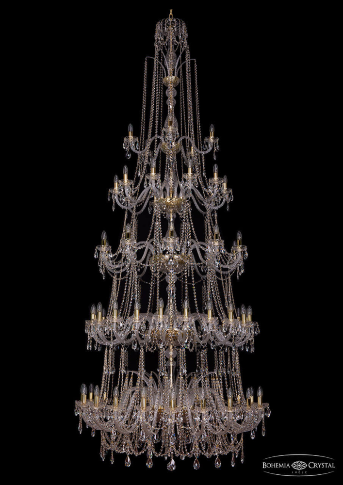 Подвесная люстра Bohemia Ivele 1411/20+20+10+10+5/460/5d/G