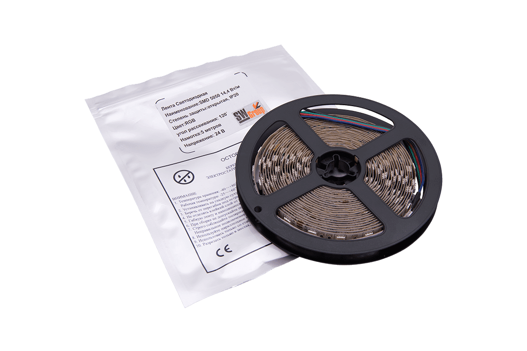 Светодиодная лента SWG SWG560-24-14.4-RGB-M 009271