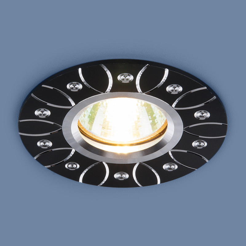 Встраиваемый светильник Elektrostandard 2007 MR16 BK черный 4690389066412