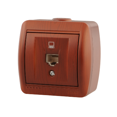 Розетка компьютерная Lezard Nata 710-0600-139