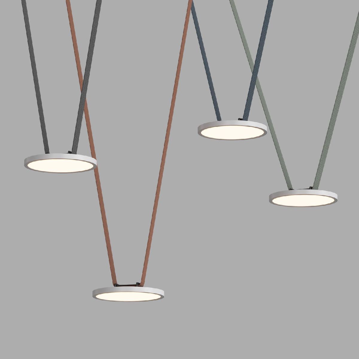 Трековый однофазный светильник Denkirs Belty Flow DK5567-WH+BK