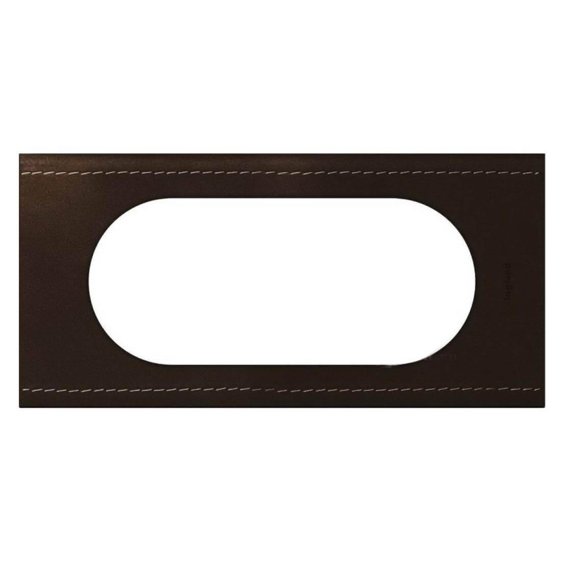 Рамка 4/5-модульная Legrand Celiane кожа текстура 069405