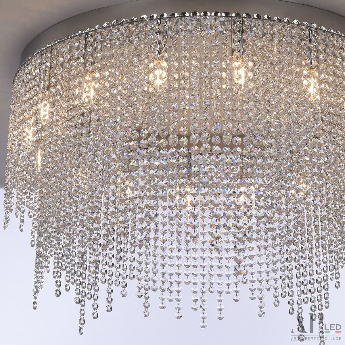 Потолочная люстра Arte Perfetto Luce Sicilia SH02.73.D.Ni.E14.PK