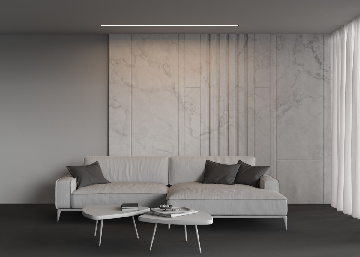 Линейный встраиваемый светильник Maytoni Technical 4000K 50x35 (Черный, 2 м) LL313016