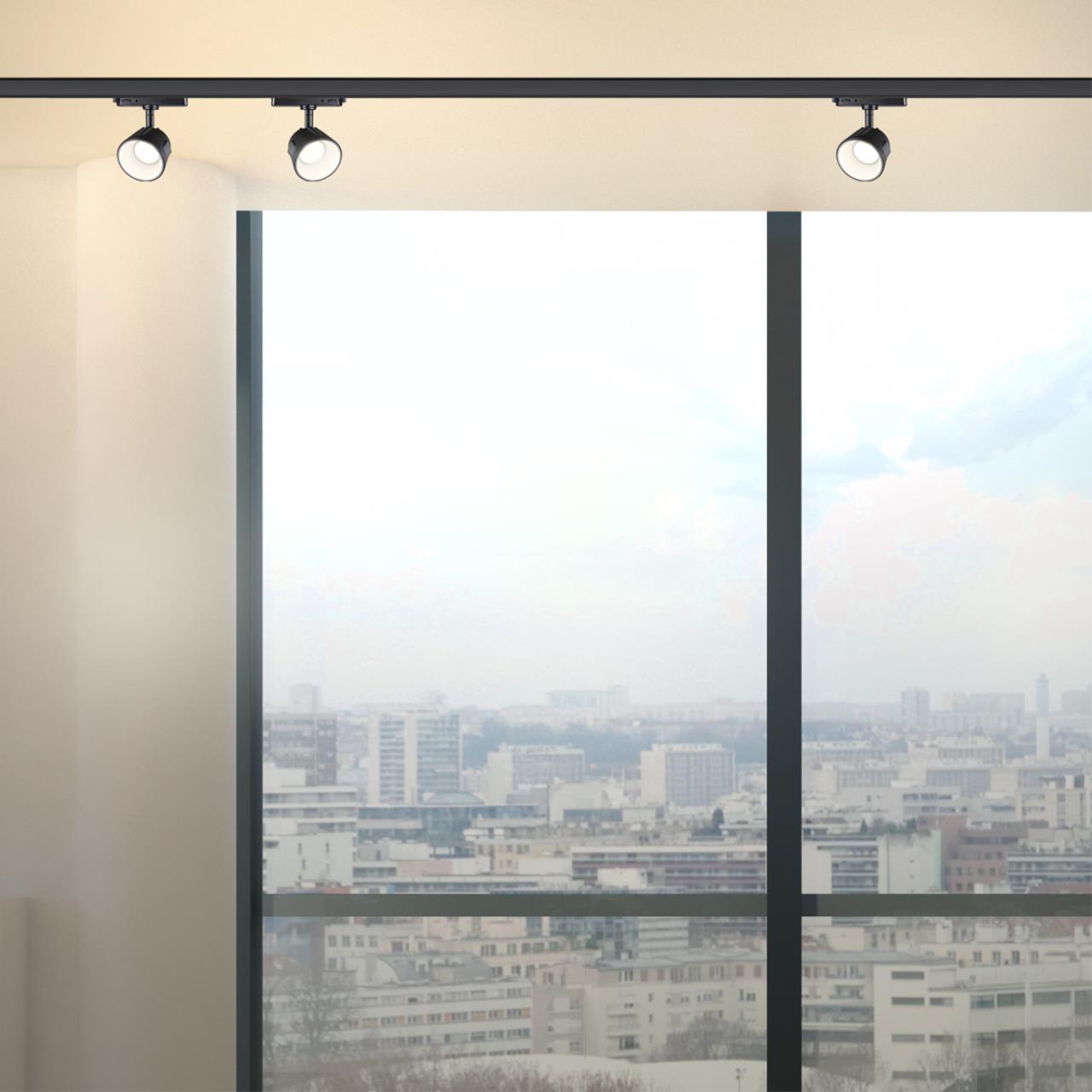 Трековый однофазный светильник Novotech Knof 358710