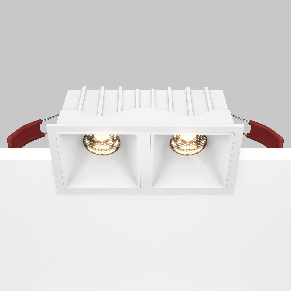 Встраиваемый светильник Maytoni Technical Alfa LED DL043-02-10W3K-SQ-W