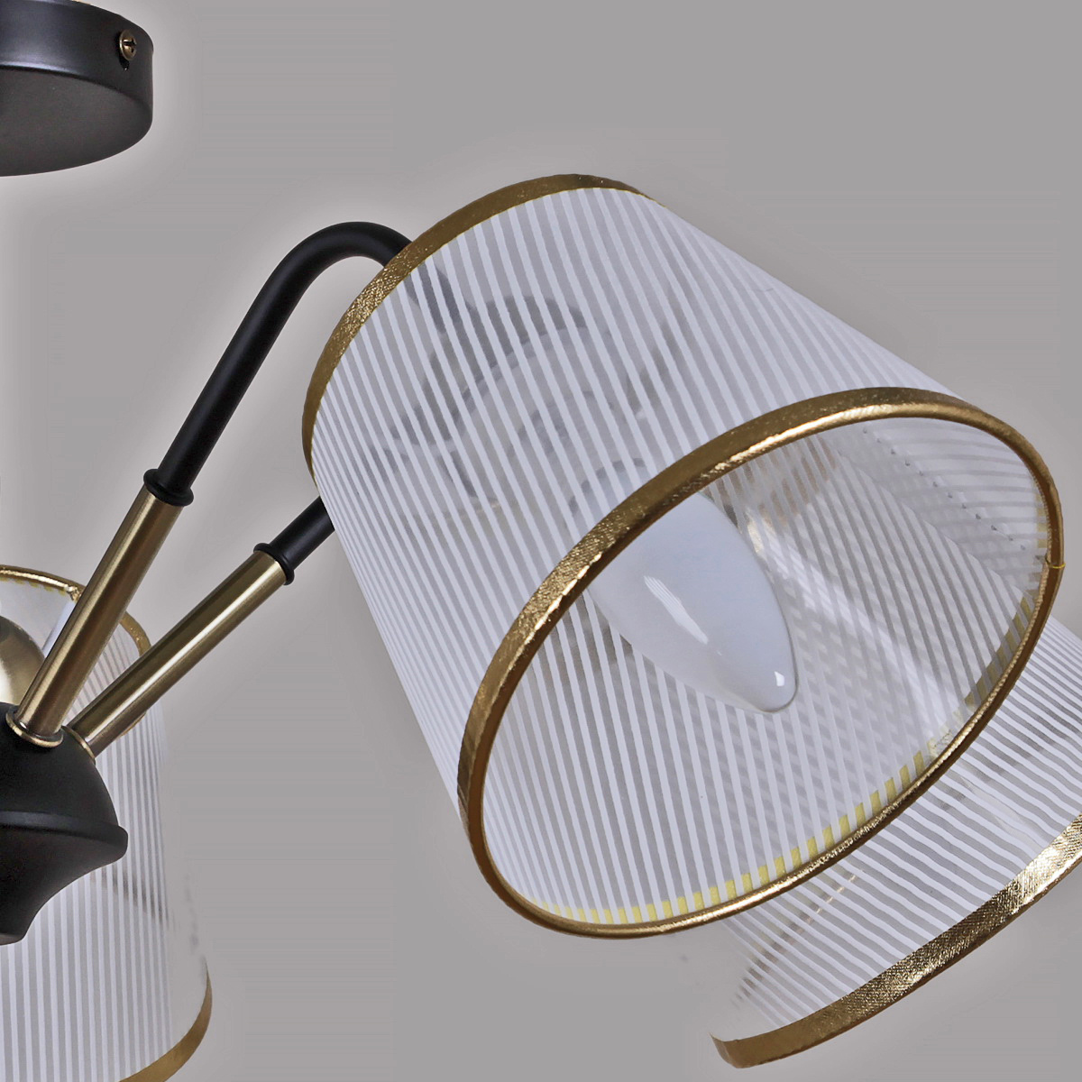 Люстра на штанге Illumico IL0344-5CSQ-79 BK AB