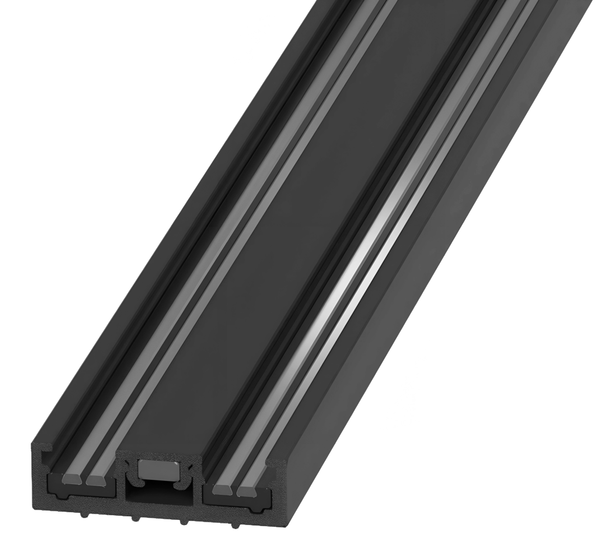 Шинопровод Luminotti Easyslim L.400.1M.BK