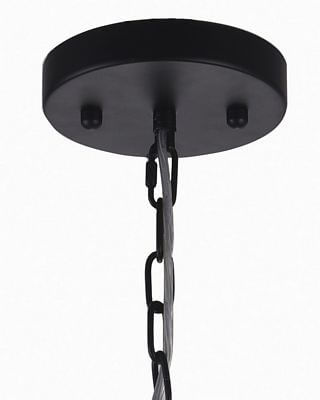 Подвесная люстра Lumien Hall Кароль 0003/8P-BK-CL