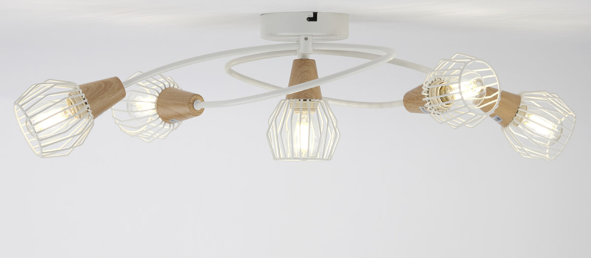 Потолочная люстра Rivoli Naturale 7002-305 Б0038094