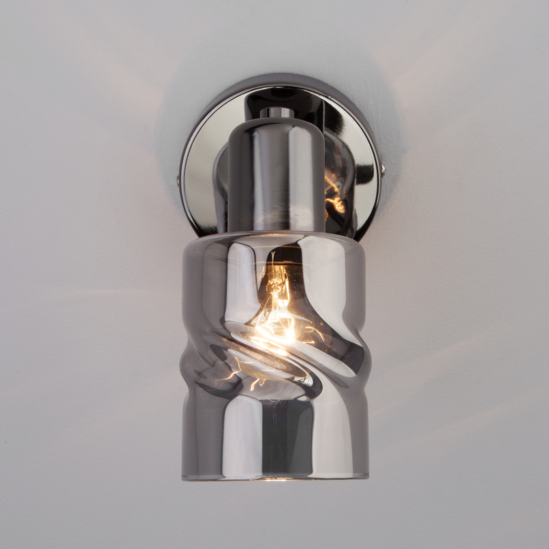 Настенный светильник Eurosvet Ansa 20120/1 чёрный жемчуг