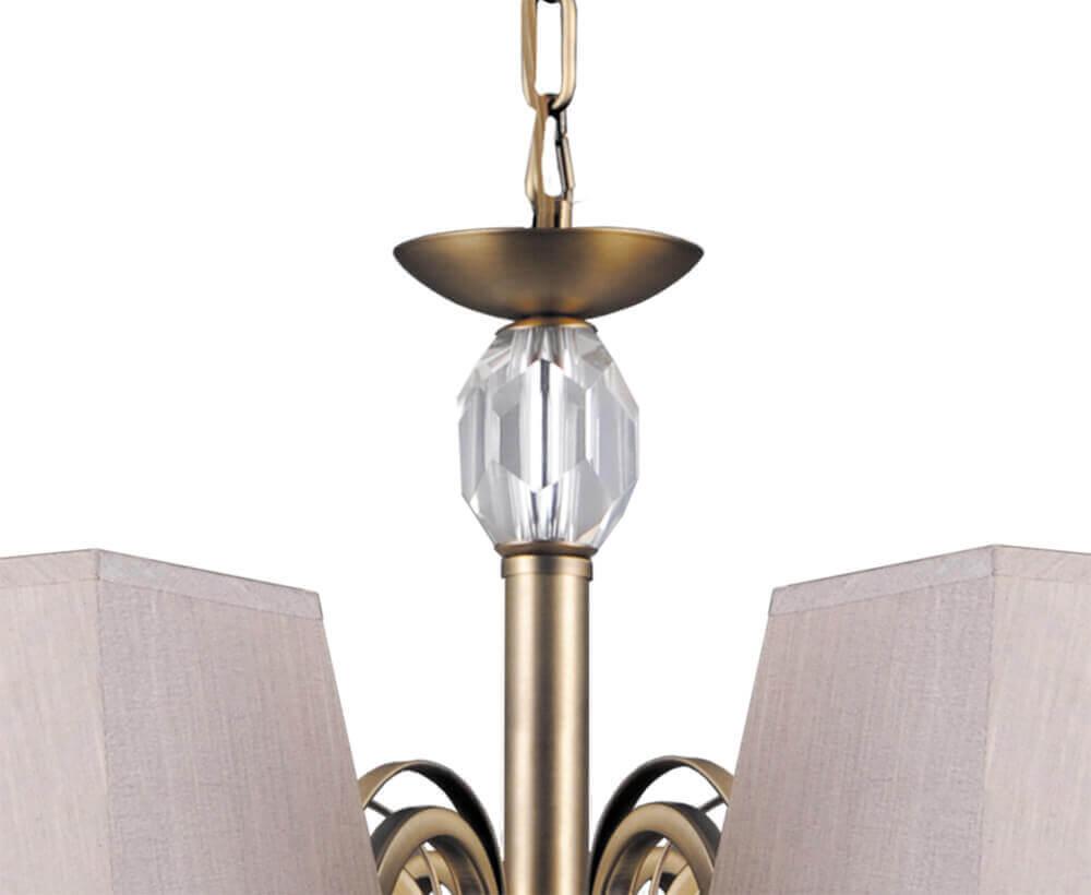 Подвесная люстра Lumien Hall Жасмин 1002/5P-WS