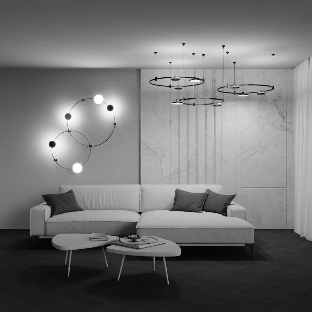 Трековый магнитный светильник Maytoni Plato TR152-1-7W3K-B