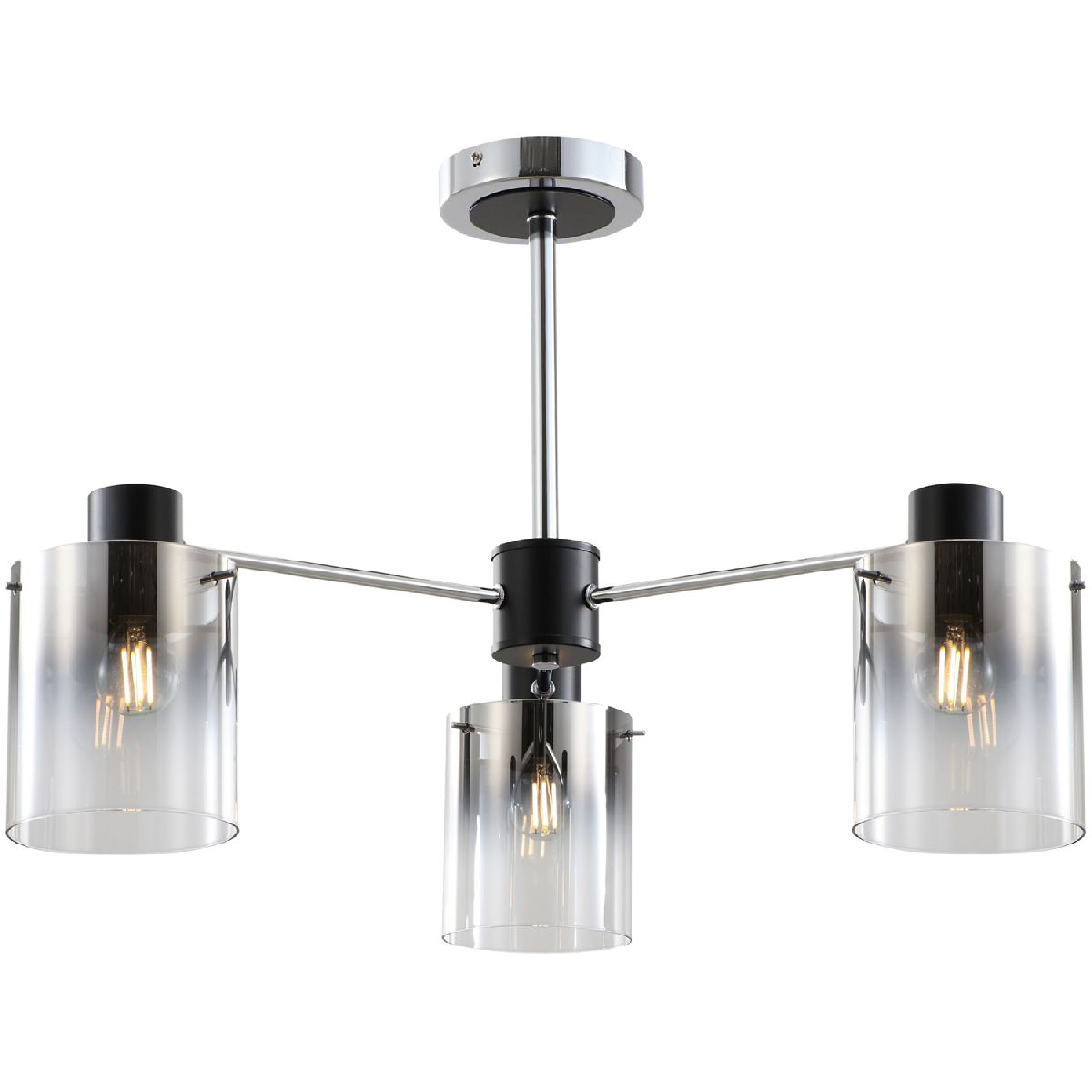 Люстра на штанге Illumico IL5599-3PST-79 CR BK