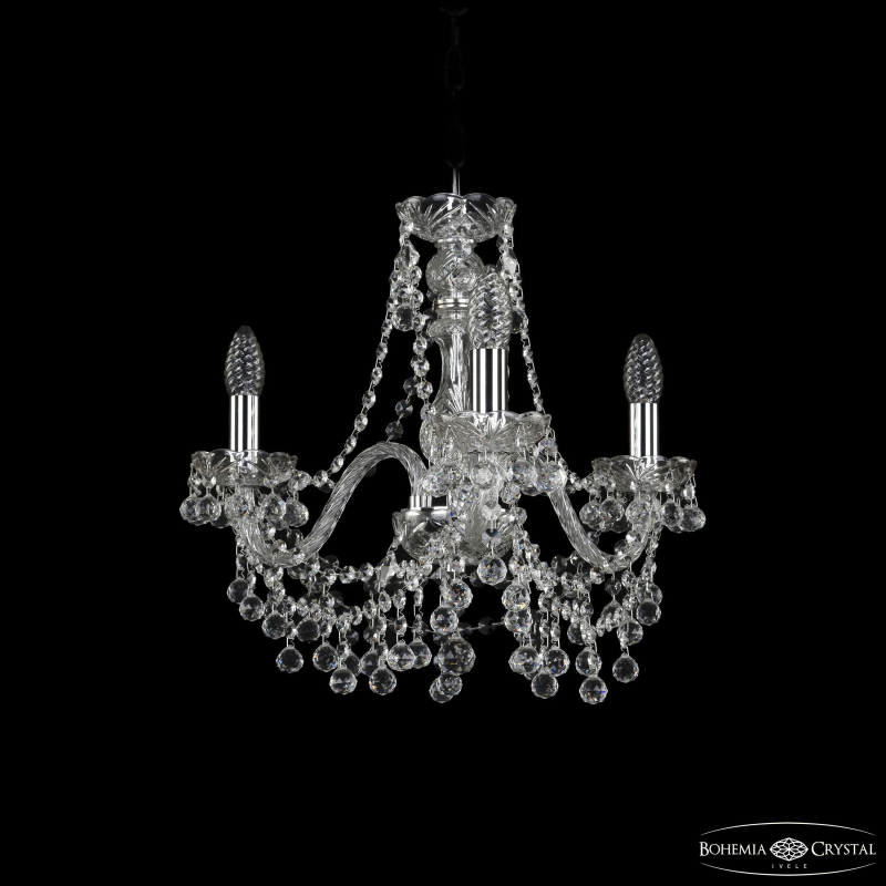 Подвесная люстра Bohemia Ivele Crystal 1409/3/160 Ni