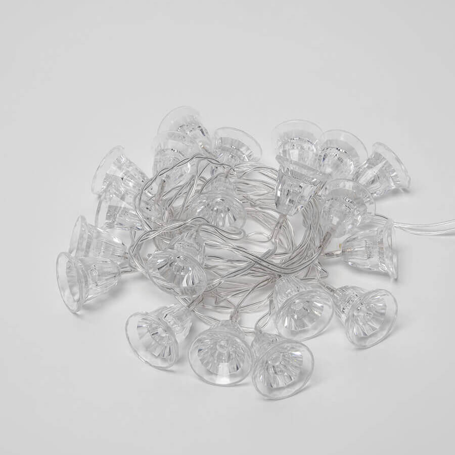 Светодиодная гирлянда (07919) Uniel Колокольчики 220V разноцветный ULD-S0280-020/DTA RGB IP20 BELLS