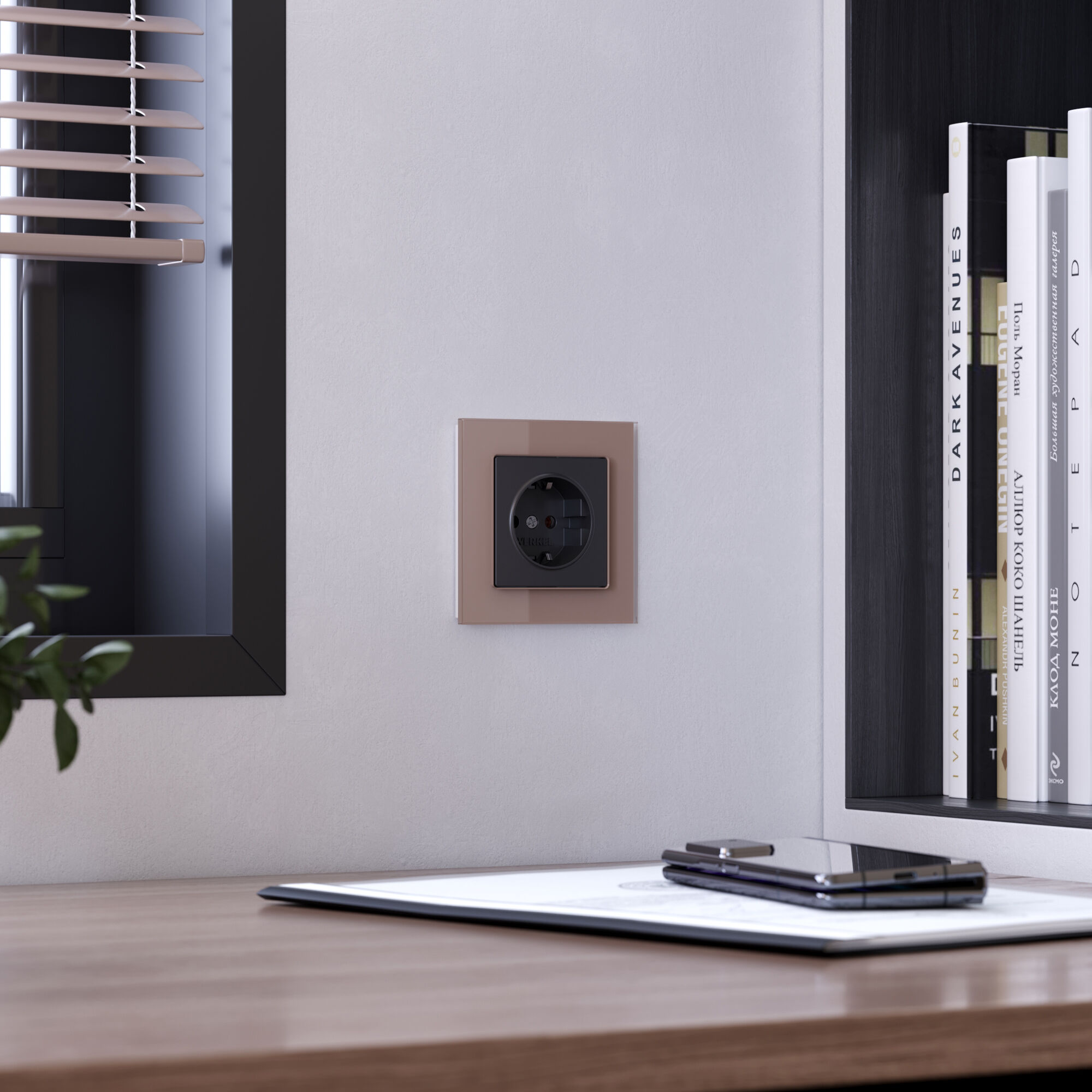 Рамка на 1 пост Werkel Favorit латте 4690389183393 W0011142