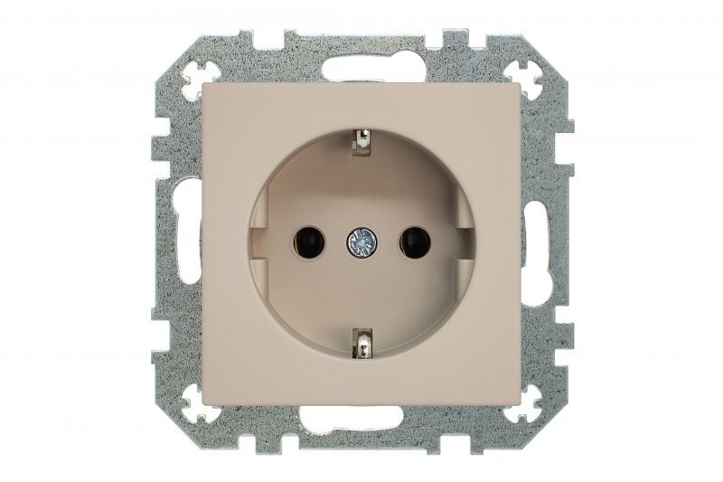 Розетка с заземлением Liregus Retro 29-125