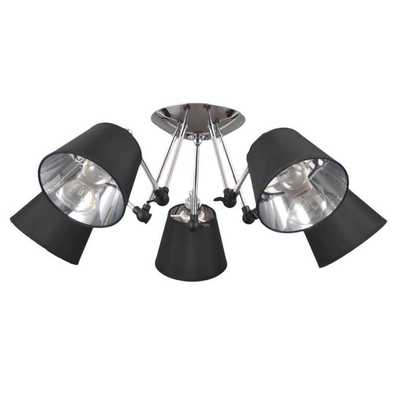 Потолочная люстра Eurosvet Koby 70063/5 хром