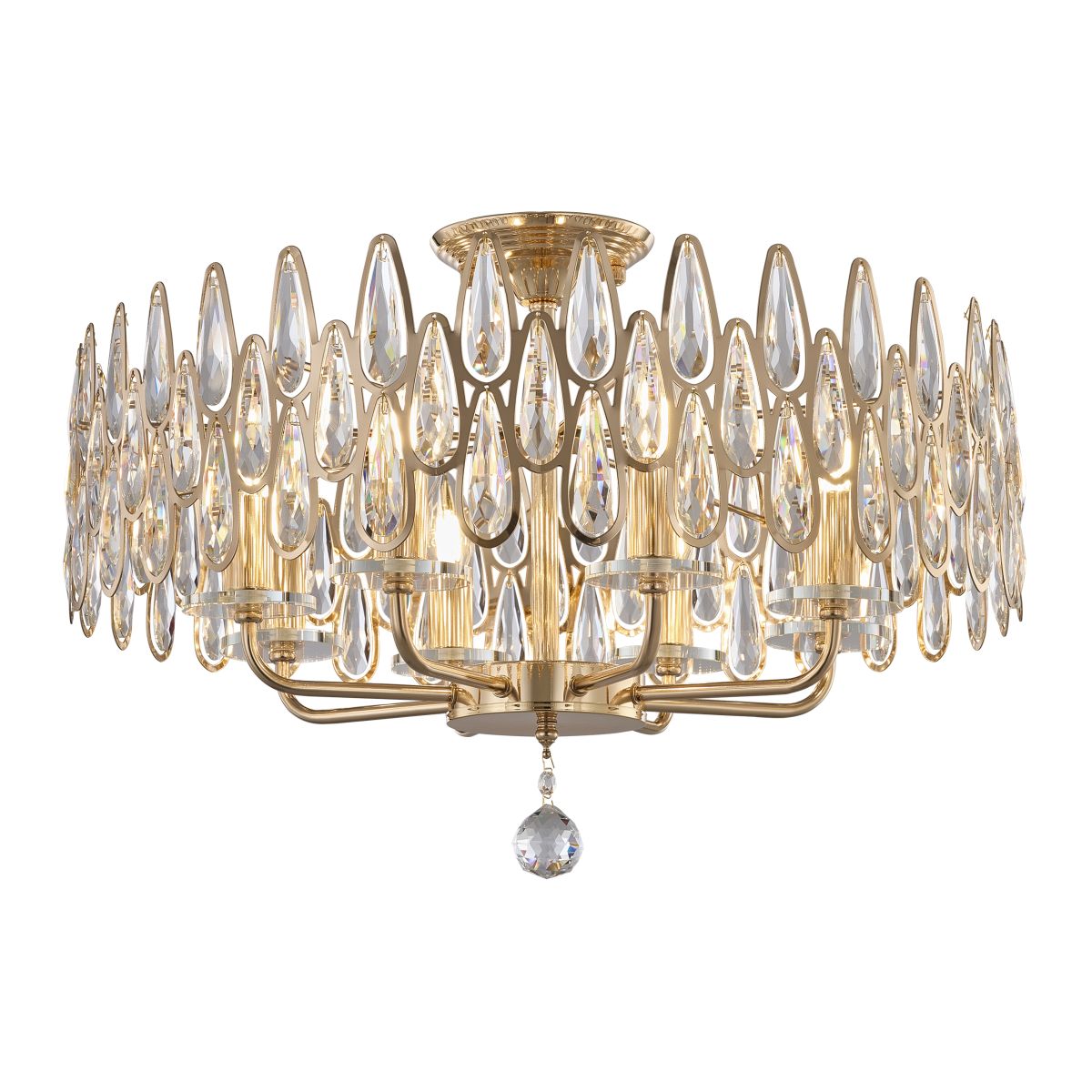 Потолочная люстра Arte Milano Sorrento 372009/8/80/580 GD