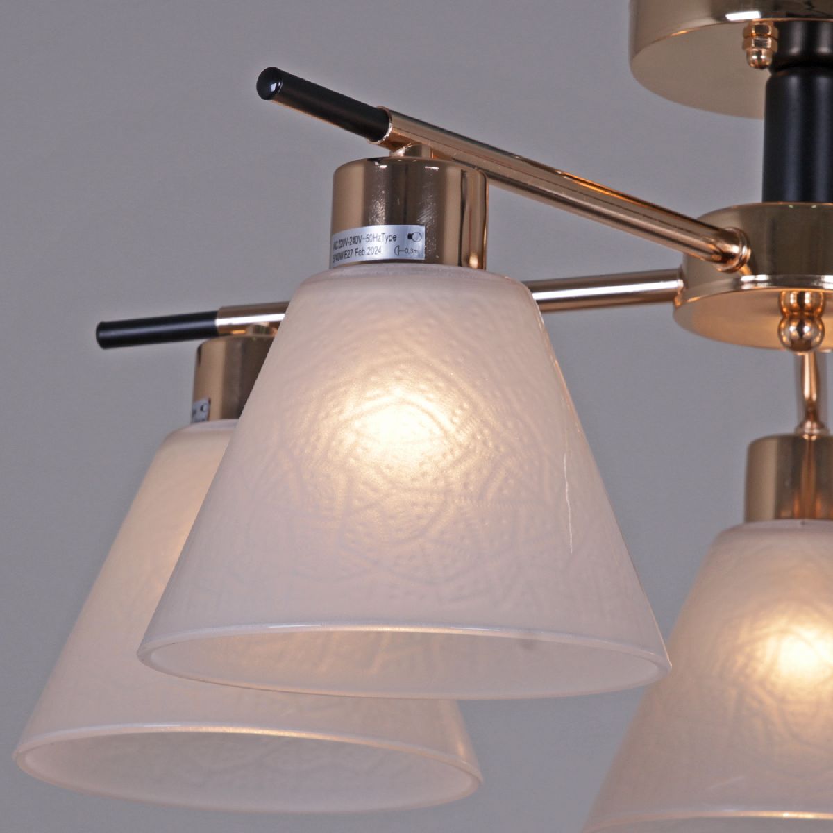 Потолочная люстра Reluce 09112-3.3-05 FG+BK