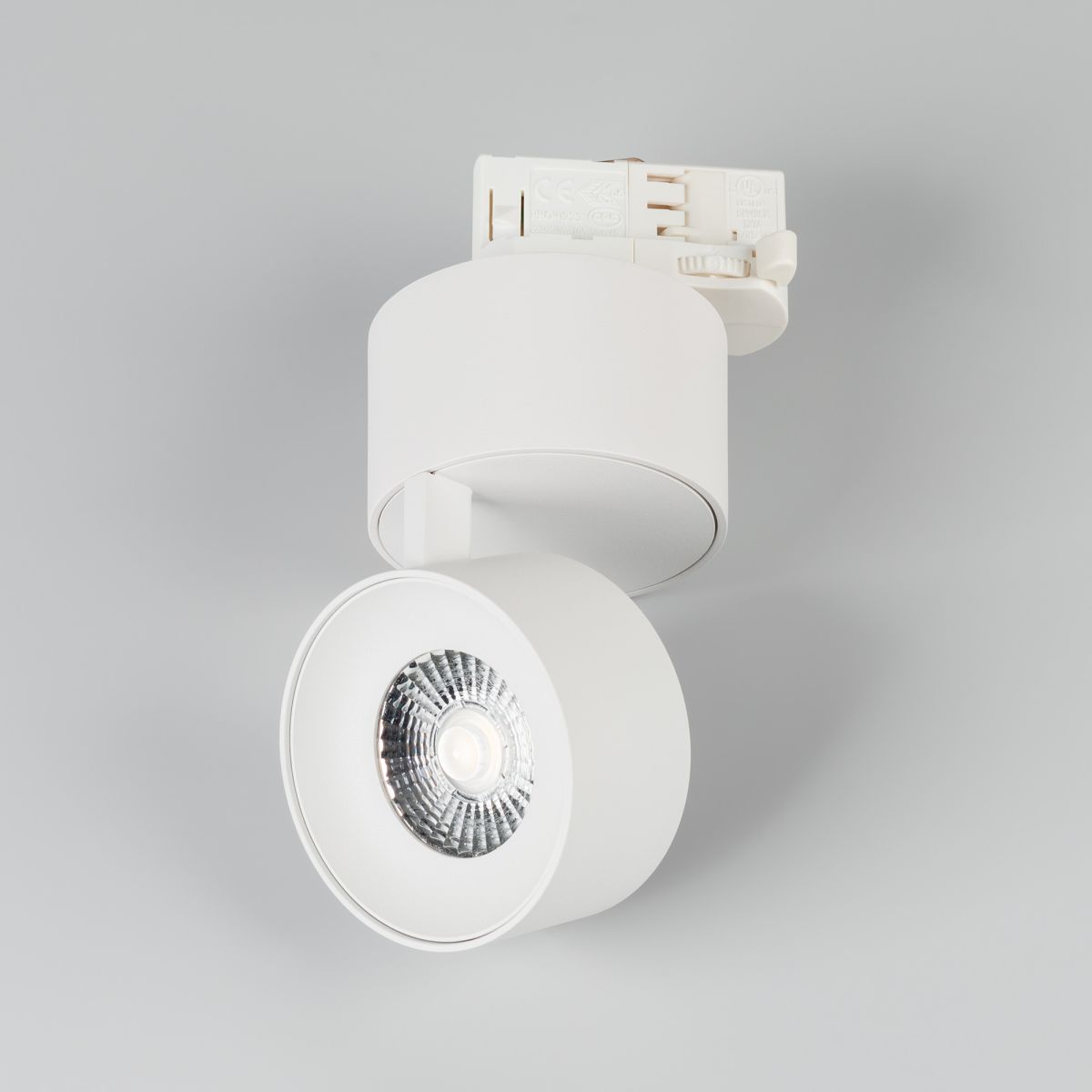 Трековый трехфазный светильник Arlight SP-PLURIO-TRACK-4TR-R77-9W Day4000 (WH-WH, 36 deg, 230V) (IP20 Металл) 038098