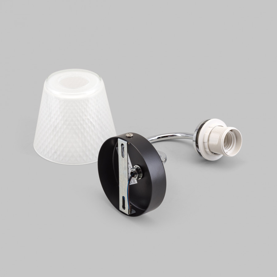 Бра IMEX MD.51941-1-W-BK+WOOD