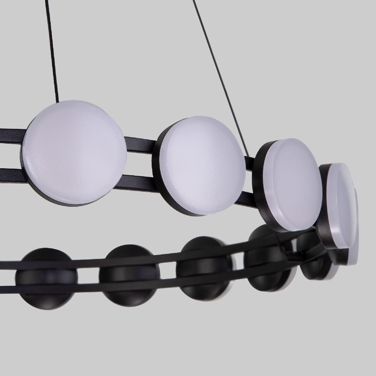 Подвесная люстра Eurosvet Tapioca 90332/20 черный a068074