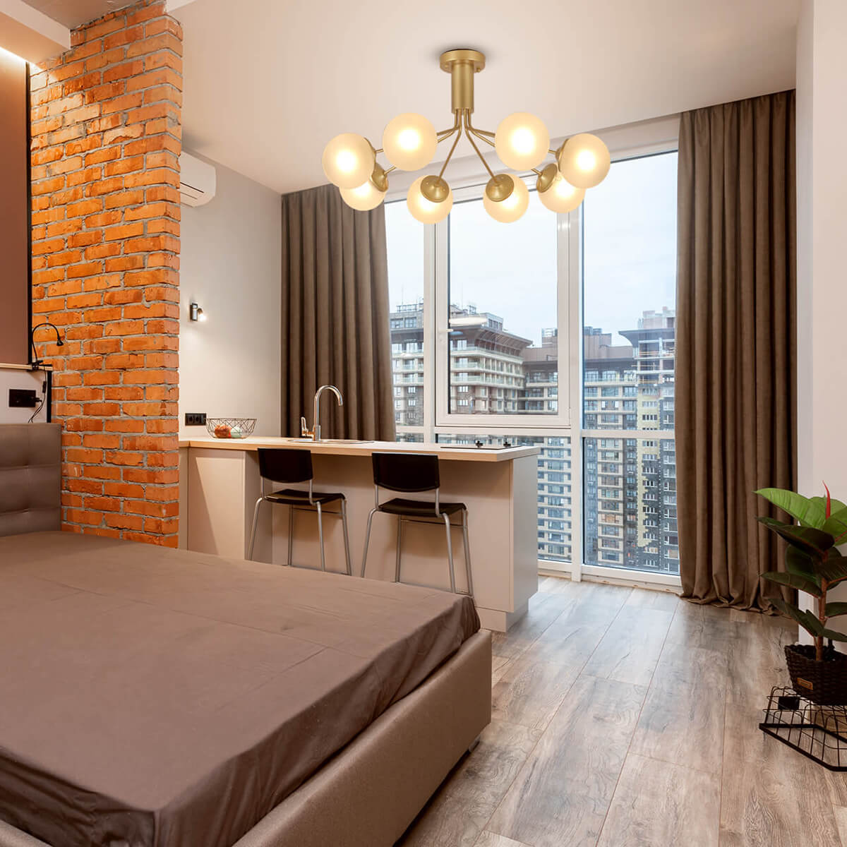 Люстра на штанге F-Promo 2631-8U